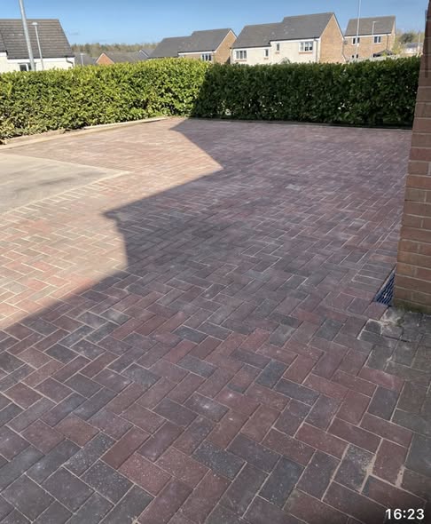 New monoblock driveway